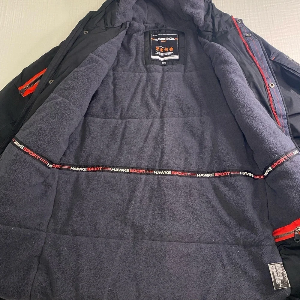 Boys Hawke and Co Winter‎ 3 in 1 System Sport Jacket Coat Black Size 10/12